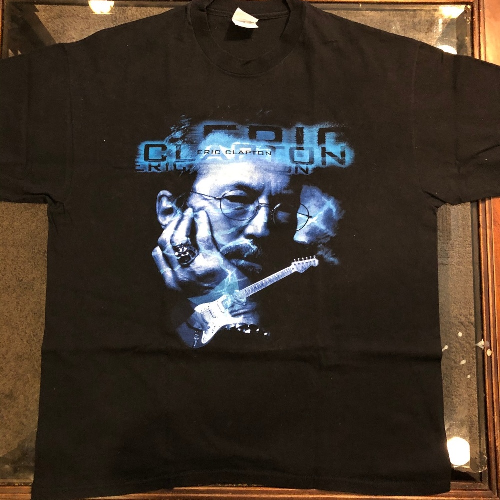 Men's XL VINTAGE Eric Clapton Tour T-Shirt